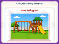 New Swing Set Reading Comprehension Worksheet – 3rd Grade Practice preview 4