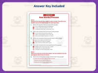 New Words Phrases Worksheet – 3rd Grade Context Clues Practice preview 3
