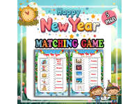 New Year Matching Game for Preschool and Kindergarten preview