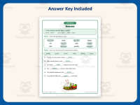 Noun Fill in the Blanks Worksheet – 2nd Grade Nouns Practice preview 3