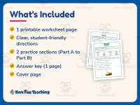 Noun Fill in the Blanks Worksheet – 2nd Grade Nouns Practice preview 5