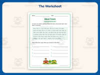 Noun Town Worksheet – 2nd Grade Nouns Practice + Answer Key preview 2