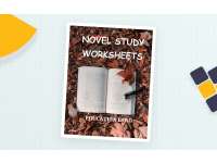 Novel study with worksheets preview