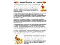 November Reading Comprehension & Activities preview 2