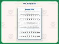 Number Lines Template – 1st Grade Graphing Practice preview 2