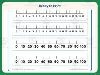 Number Lines Template – 1st Grade Graphing Practice preview 7