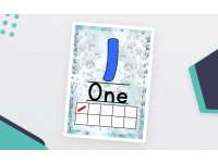 Numbers 1-20 Posters preview