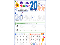 Numbers 1–20 Worksheets | Number Tracing, Counting & Number Recognitio preview 4