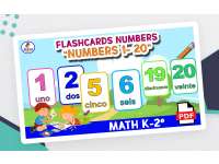 Spanish Numbers 1–20 – Pronunciation Flashcards preview