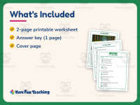 O Like Offer Reading Comprehension Worksheet – 1st Grade Phonics preview 5