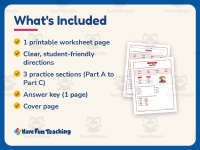 OA OW Worksheet – 2nd Grade Digraphs & Vowels Practice + Answer Key preview 5