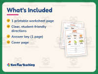 Ocean Animal Habitat Worksheet – 1st Grade Animals & Oceans Practice preview 5