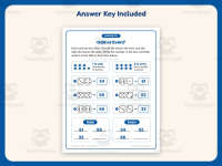 Odd Even Worksheet – 2nd Grade Even and Odd Practice + Answer Key preview 3