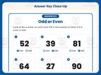 Odd or Even Worksheet – 2nd Grade Even and Odd Practice + Answer Key preview 7