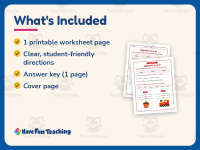 OI OY Digraphs Worksheet – 2nd Grade Long Vowels Practice + Answer Key preview 5