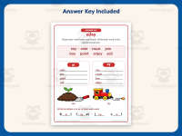 OI OY Worksheet – 2nd Grade Digraphs & Vowels Practice + Answer Key preview 3