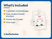 OI OY Worksheet – 2nd Grade Digraphs & Vowels Practice + Answer Key preview 5