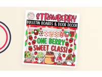 Strawberry Bulletin Board – One Berry Sweet Class preview