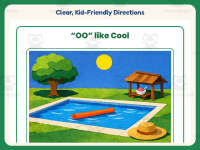 OO Like Cool Reading Comprehension Worksheet – 1st Grade Vowels preview 4