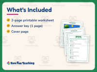OO Like Cool Reading Comprehension Worksheet – 1st Grade Vowels preview 5