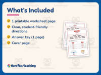 OO OU Worksheet – 2nd Grade Digraphs & Vowels Practice + Answer Key preview 5