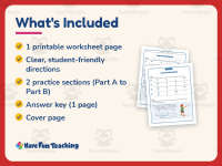 Ordering Fractions, Decimals, and Whole Numbers Worksheet – 5th Grade preview 5