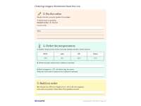 Ordering Integers preview 2