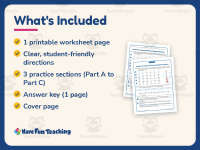 Ordering Positive and Negative Numbers Worksheet – 6th Grade Practice preview 5