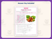 Oregon Word Search Worksheet – 3rd Grade States Practice + Answer Key preview 3