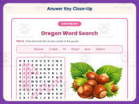 Oregon Word Search Worksheet – 3rd Grade States Practice + Answer Key preview 7