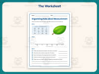 Organizing Data about Measurement Worksheet – 4th Grade Graphing preview 2
