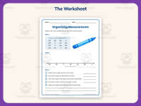 Organizing Measurements Worksheet – 3rd Grade Graphing Practice preview 2