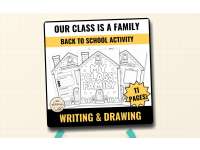 Our Class is a Family Drawing & Writing Activity | Class Community preview