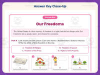 Our Freedoms Worksheet – 3rd Grade America & Government Practice preview 7