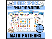 Patterns in Space Worksheets for Young Learners preview