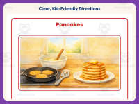 Pancakes Reading Comprehension Worksheet – 3rd Grade Food Practice preview 4
