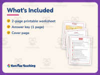 Pancakes Reading Comprehension Worksheet – 3rd Grade Food Practice preview 5