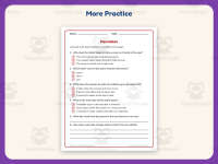 Pancakes Reading Comprehension Worksheet – 3rd Grade Food Practice preview 7