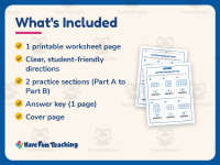 Partitioning Equal Parts Worksheet – 2nd Grade Fractions Practice preview 5