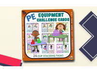 PE Cup Stacking Challenge Cards – 24 Tasks preview