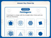 Pentagons Worksheet – 2nd Grade Geometry & Shapes Practice preview 7
