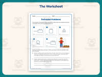 Perimeter Equation Problems Worksheet – 4th Grade Measurement Practice preview 2