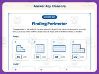 Perimeter Grids Worksheet – 3rd Grade Geometry & Measurement Practice preview 7