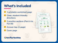 Person Place or Thing Worksheet – 2nd Grade Nouns Practice preview 5