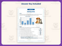 Pet Day Data Worksheet – 3rd Grade Animals & Graphing Practice preview 3