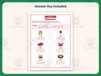 Phonemes Worksheet – 1st Grade Blends & Consonants Practice preview 3