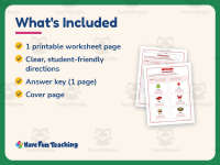 Phonemes Worksheet – 1st Grade Blends & Consonants Practice preview 5