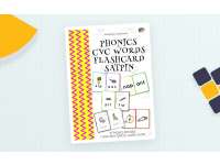 SATPIN Phonics Flashcards – CVC Words for Phase 2 preview