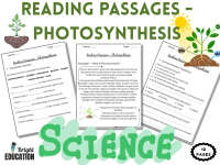 Photosynthesis Reading Passages | Science Reading Comprehension Worksh preview