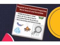 Physical and Chemical Properties Word Search and Scramble Activity preview